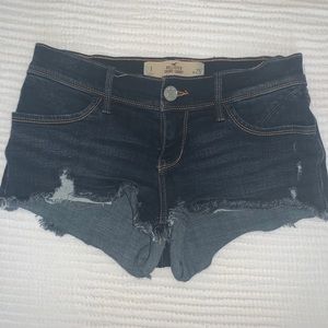 Low rise denim shorts from Hollister